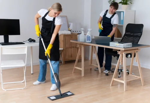 Nettoyage de bureau professionnel à Cossé-le-Vivien