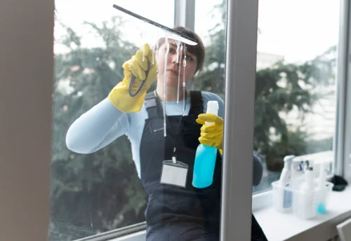 Nettoyage de vitres intérieures et extérieures à Cossé-le-Vivien